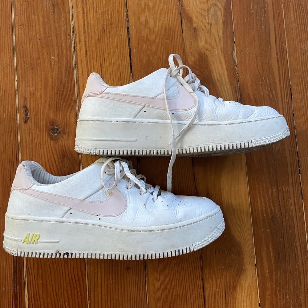 Nike air - pink and white
